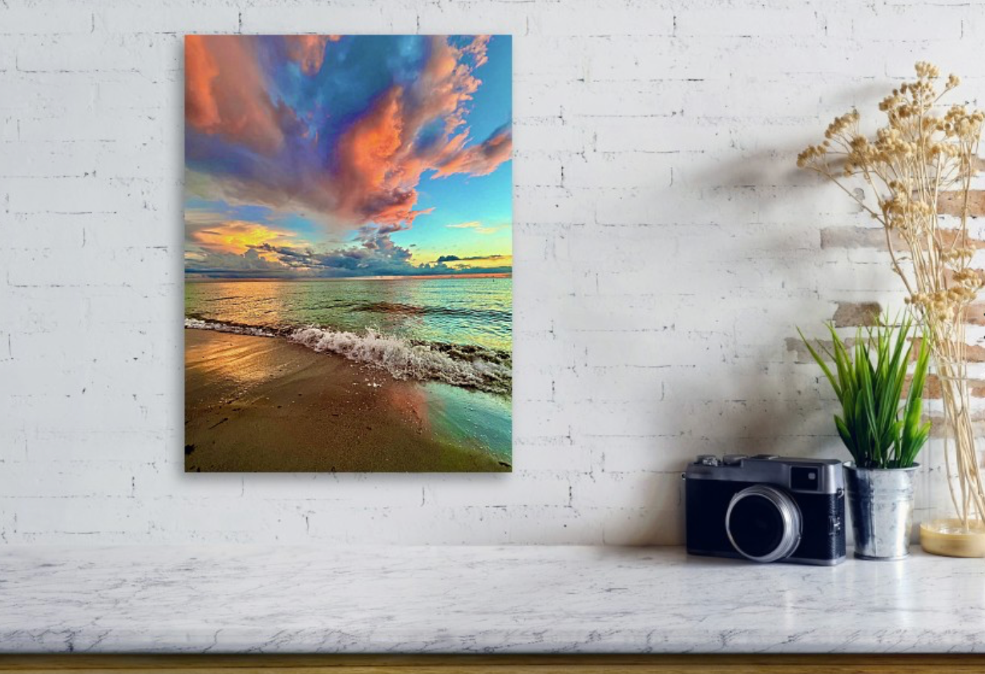 Rainbow Beach - Canvas Print