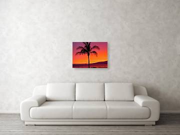 Hot Pink Palm - Acrylic Print