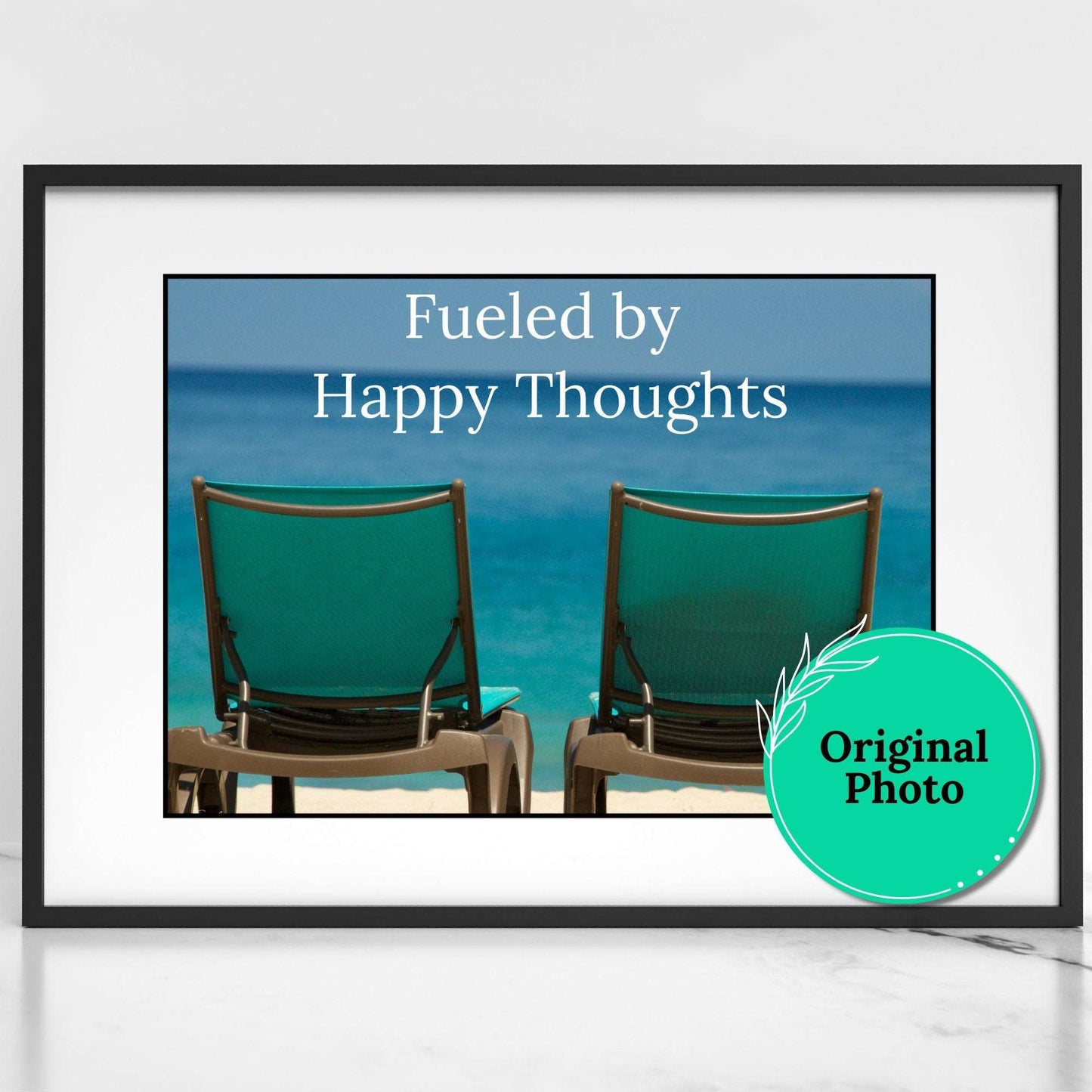 Motivational Original Photo Quote | Happy Thoughts | Created By Gayle