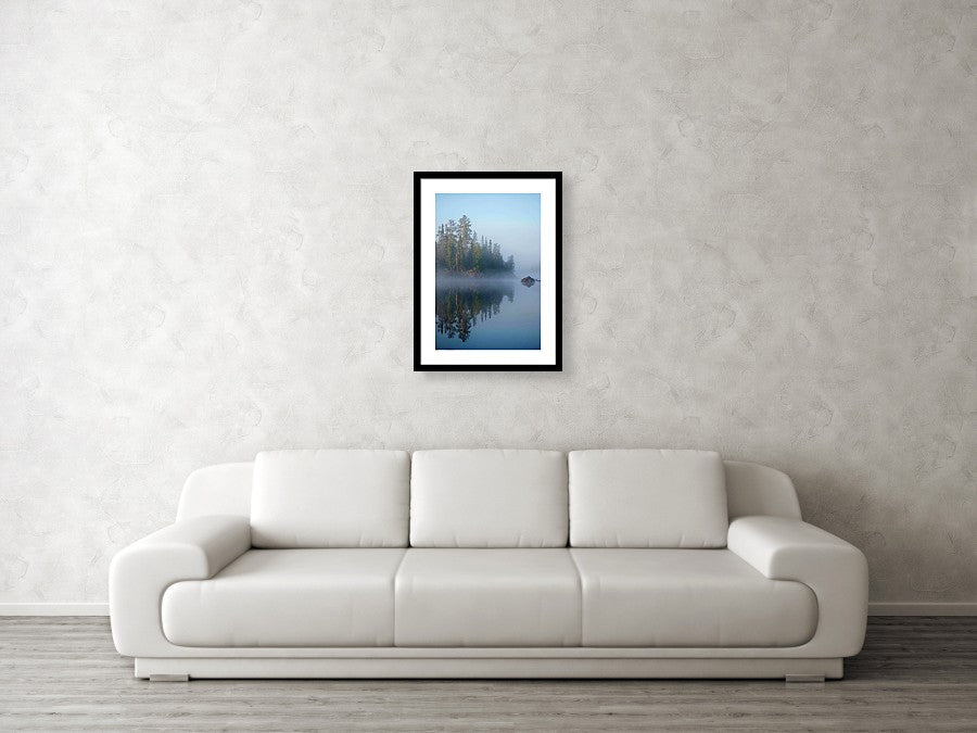 Morning in the Boundary Waters - Framed Print