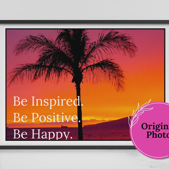 Inspiration Quote Palm Photo | Created By Gayle