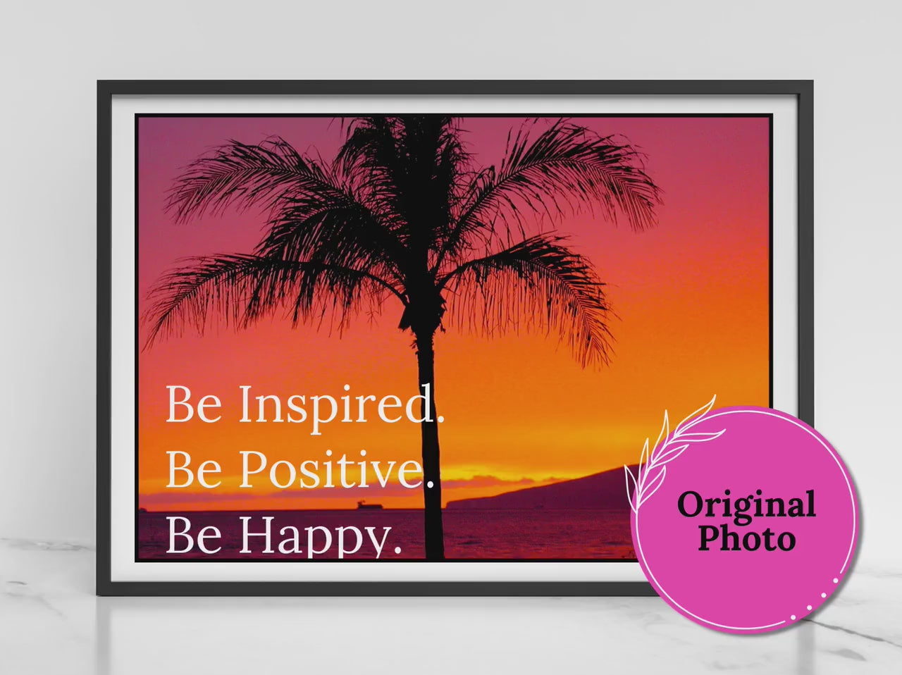 Inspiration Quote Palm Photo | Created By Gayle