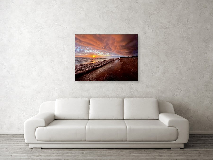 Storm Cloud Love - Metal Print