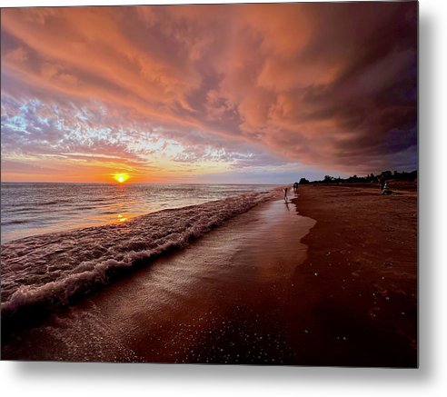 Storm Cloud Love - Metal Print