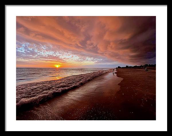 Storm Cloud Love - Framed Print