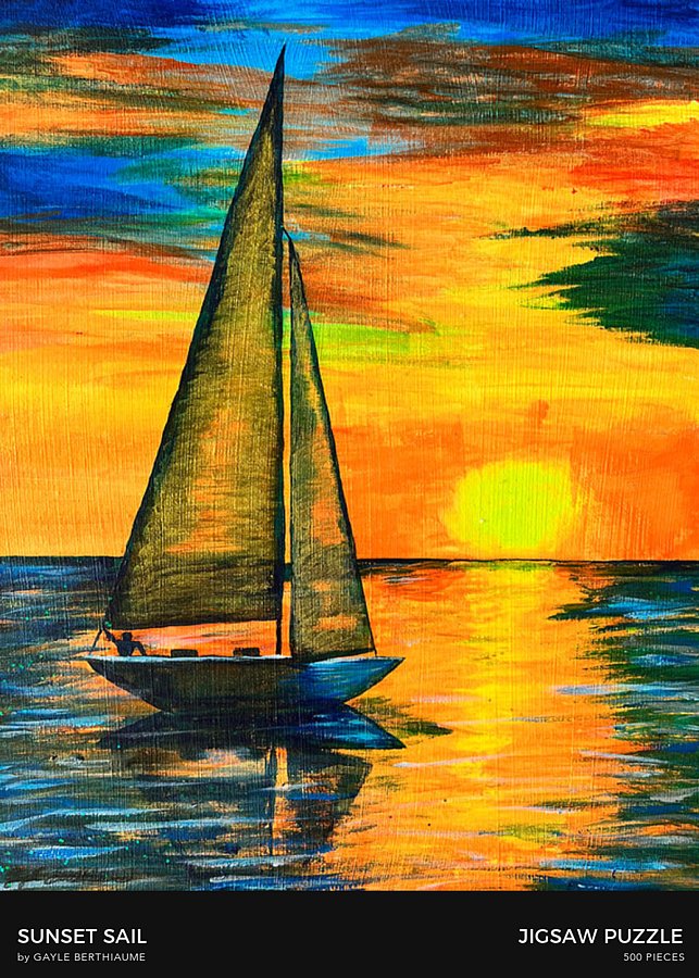 Sunset Sail - Puzzle