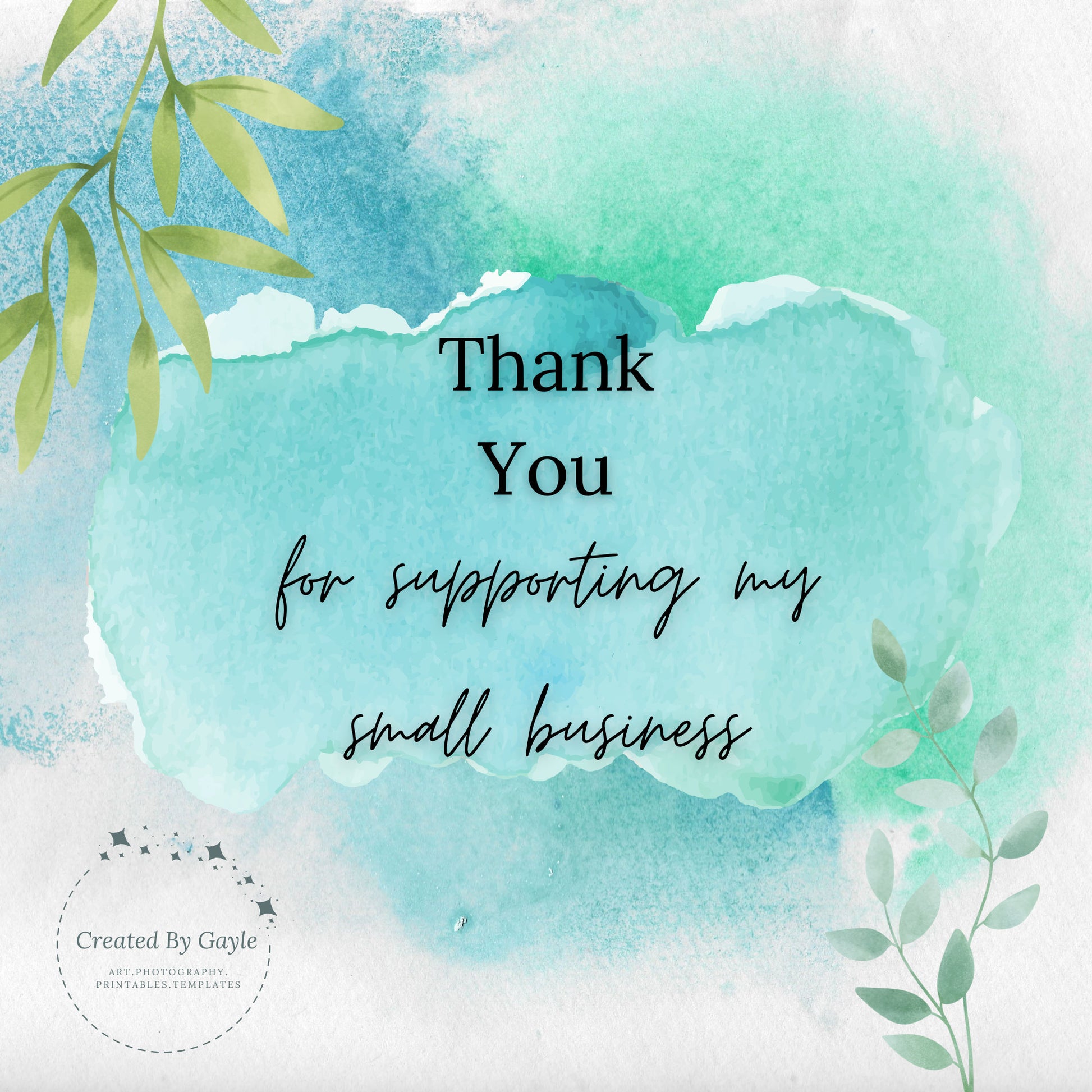 Inspiration Quote Palm Photo | Created By Gayle