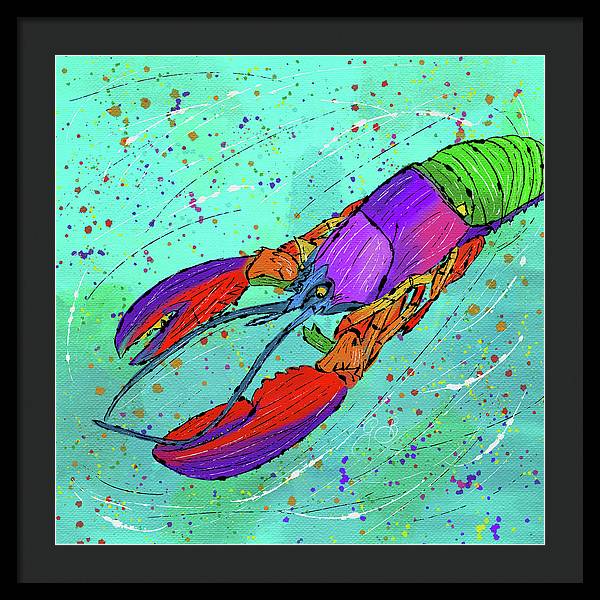 Lobster Celebration - Framed Print