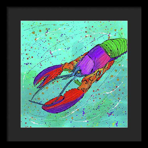 Lobster Celebration - Framed Print