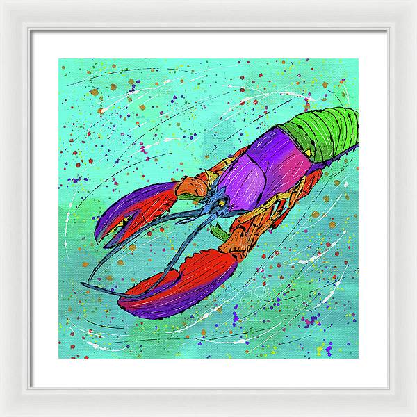 Lobster Celebration - Framed Print