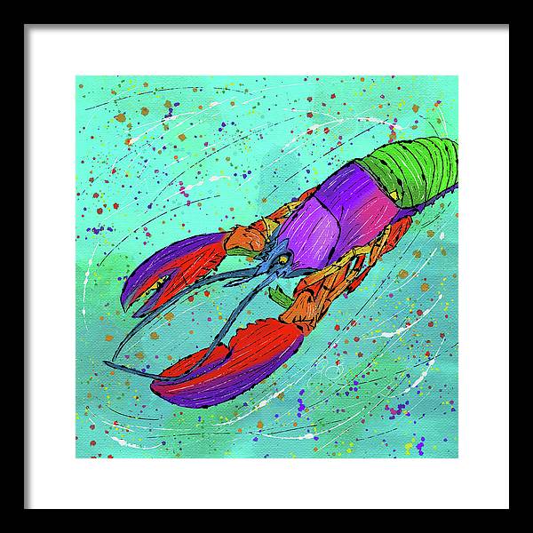 Lobster Celebration - Framed Print