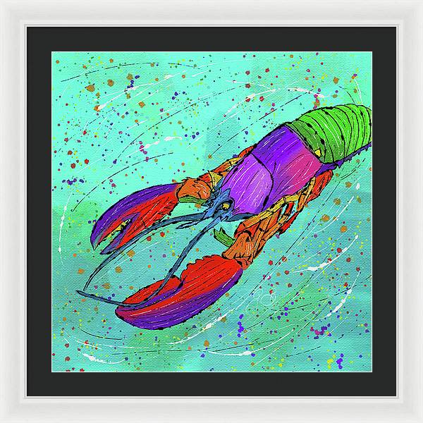 Lobster Celebration - Framed Print