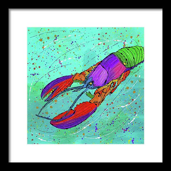 Lobster Celebration - Framed Print