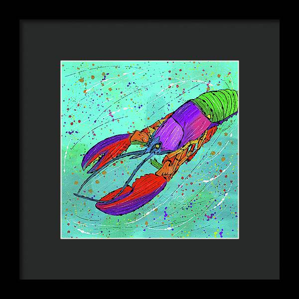 Lobster Celebration - Framed Print