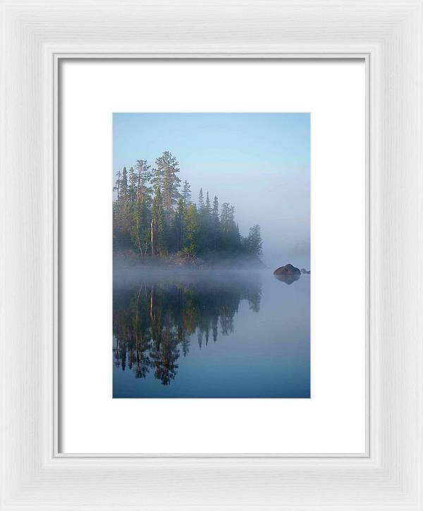 Morning in the Boundary Waters - Framed Print