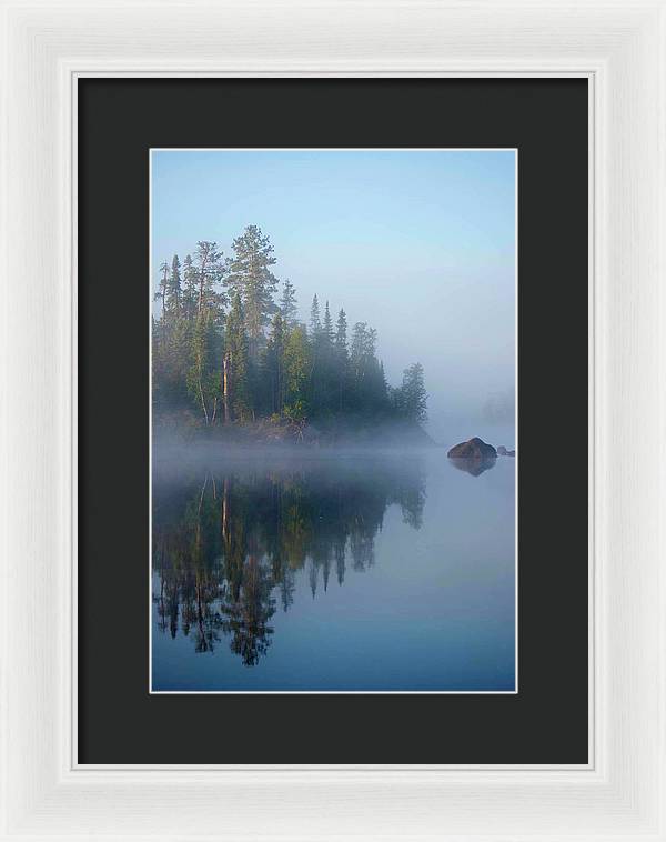 Morning in the Boundary Waters - Framed Print