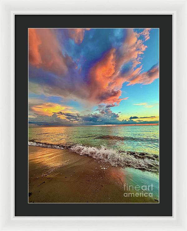 Rainbow Beach - Framed Print