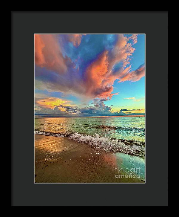 Rainbow Beach - Framed Print