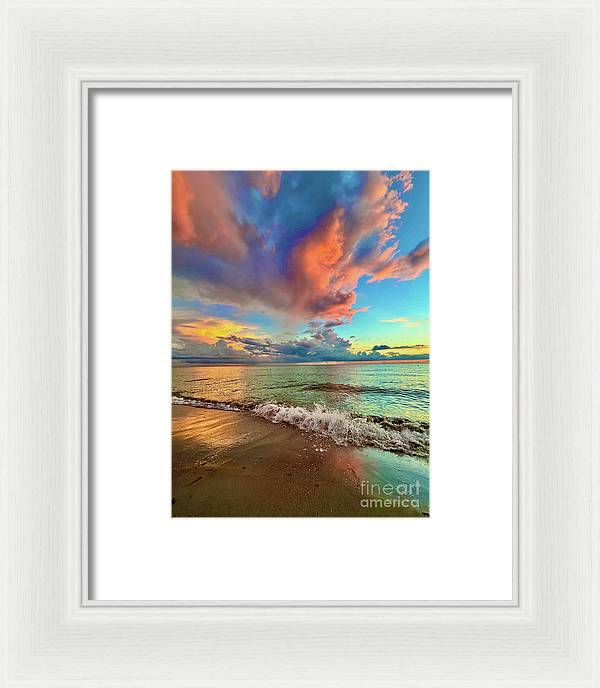 Rainbow Beach - Framed Print