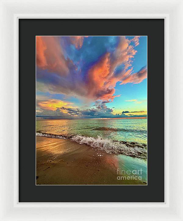 Rainbow Beach - Framed Print