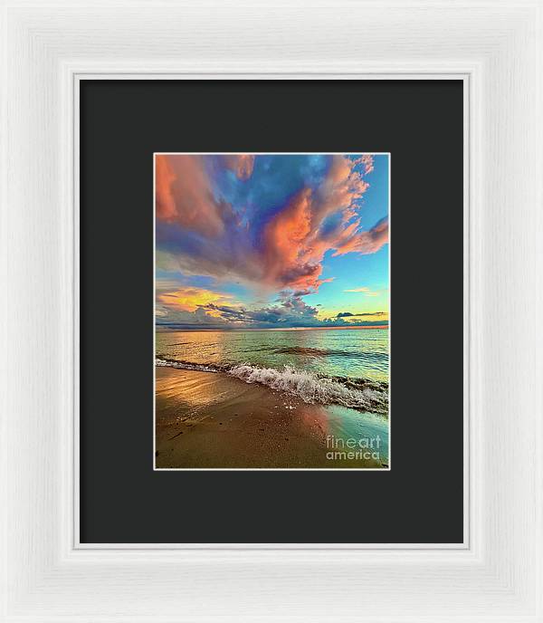 Rainbow Beach - Framed Print