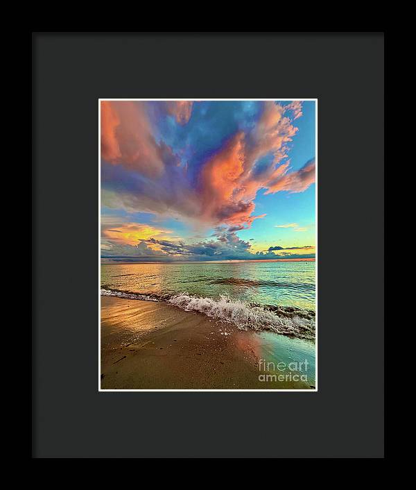 Rainbow Beach - Framed Print