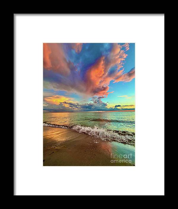 Rainbow Beach - Framed Print