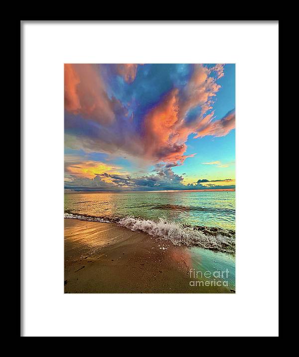 Rainbow Beach - Framed Print