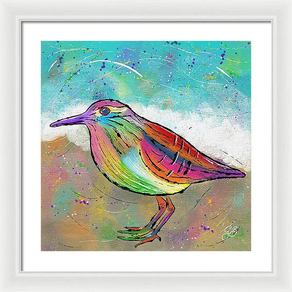 Sandpiper Celebration - Framed Print