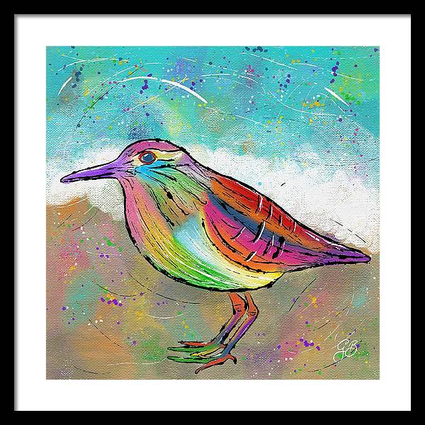 Sandpiper Celebration - Framed Print