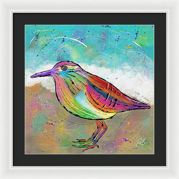 Sandpiper Celebration - Framed Print