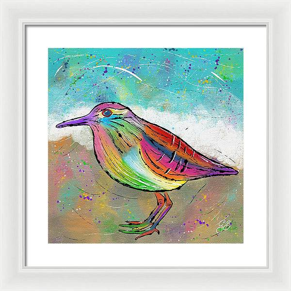 Sandpiper Celebration - Framed Print