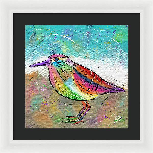 Sandpiper Celebration - Framed Print