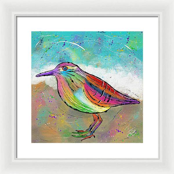 Sandpiper Celebration - Framed Print