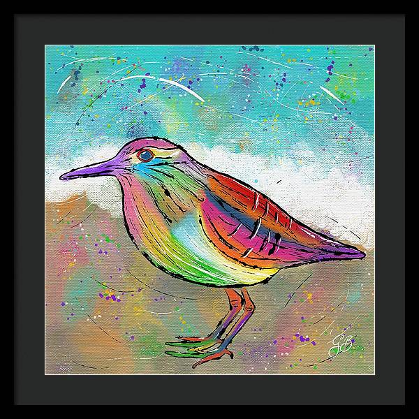 Sandpiper Celebration - Framed Print