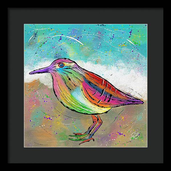 Sandpiper Celebration - Framed Print