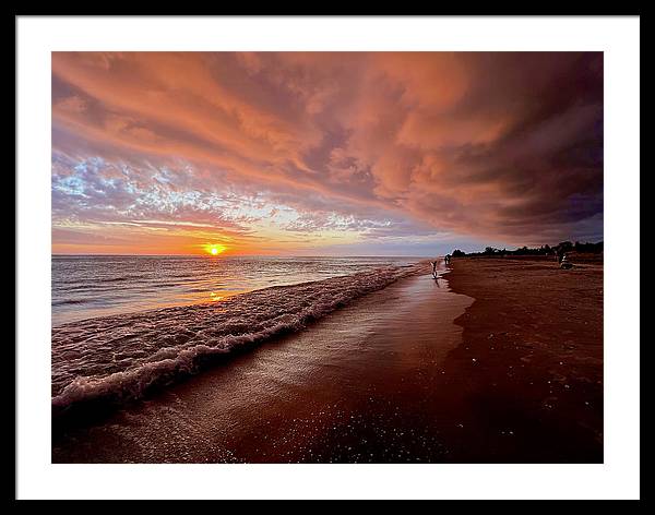 Storm Cloud Love - Framed Print